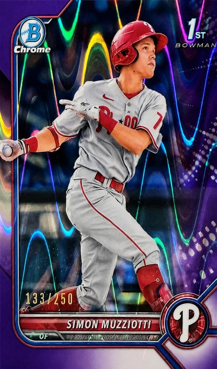 Simon Muzziotti trading card