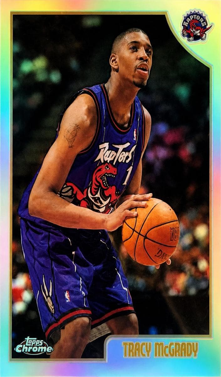 Tracy McGrady 1998 topps Topps Chrome