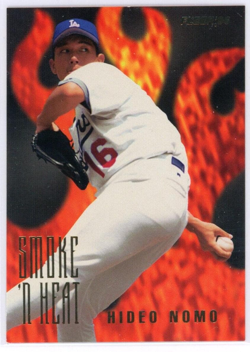 Hideo Nomo 1996 fleer Fleer