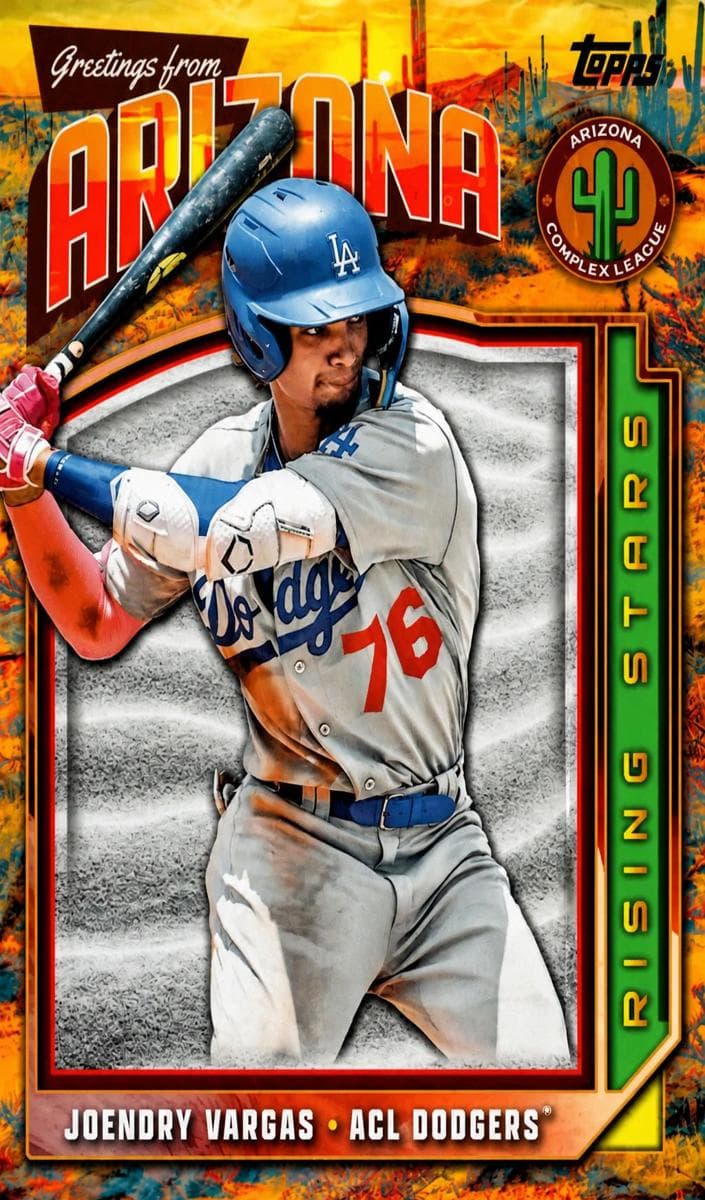 Joendry Vargas 2024 topps Topps Pro Debut