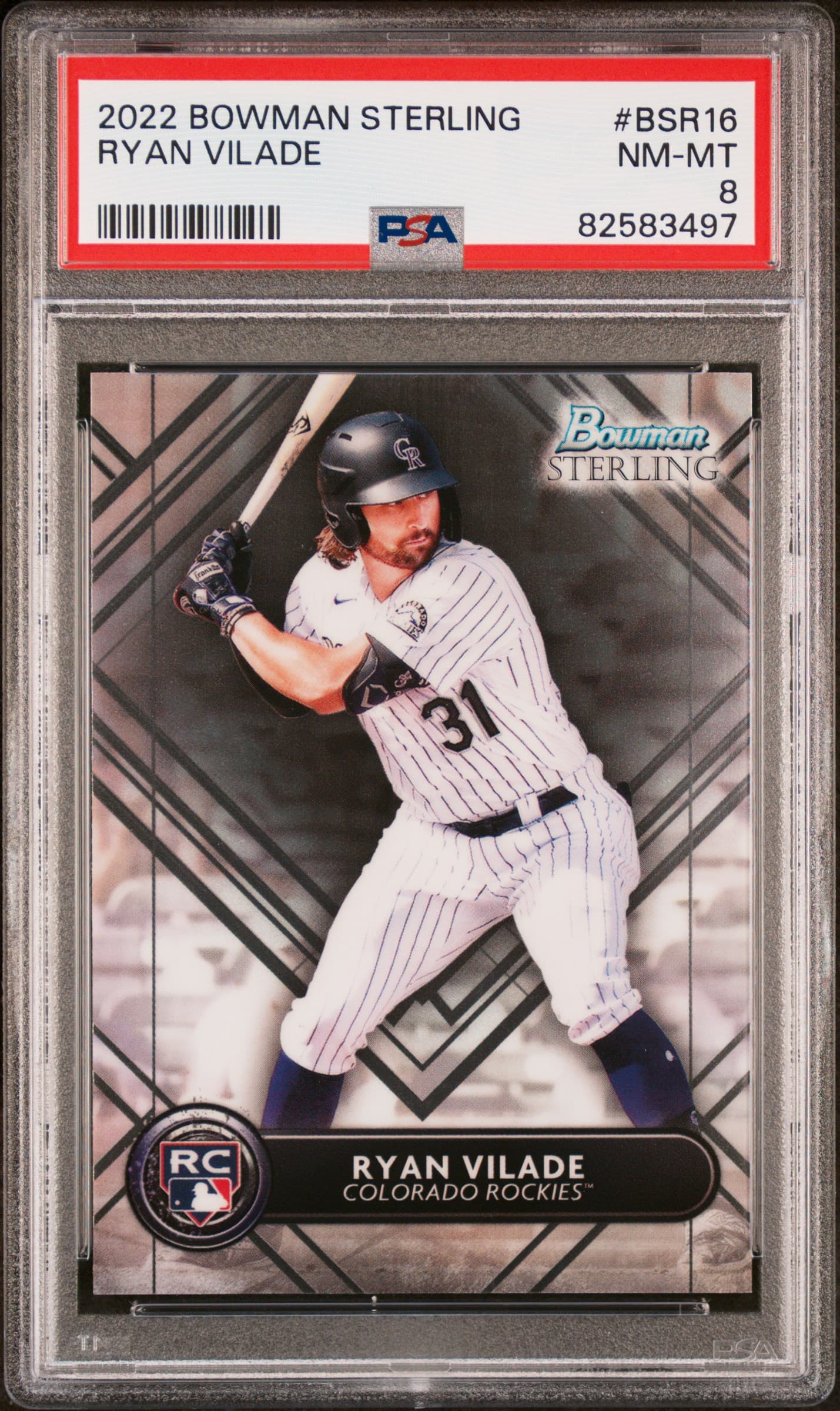Ryan Vilade 2022 bowman Bowman Sterling