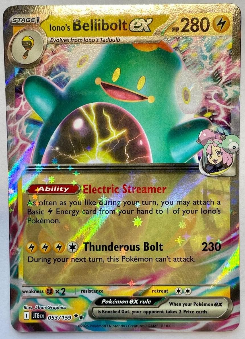 Iono's Bellibolt EX #53