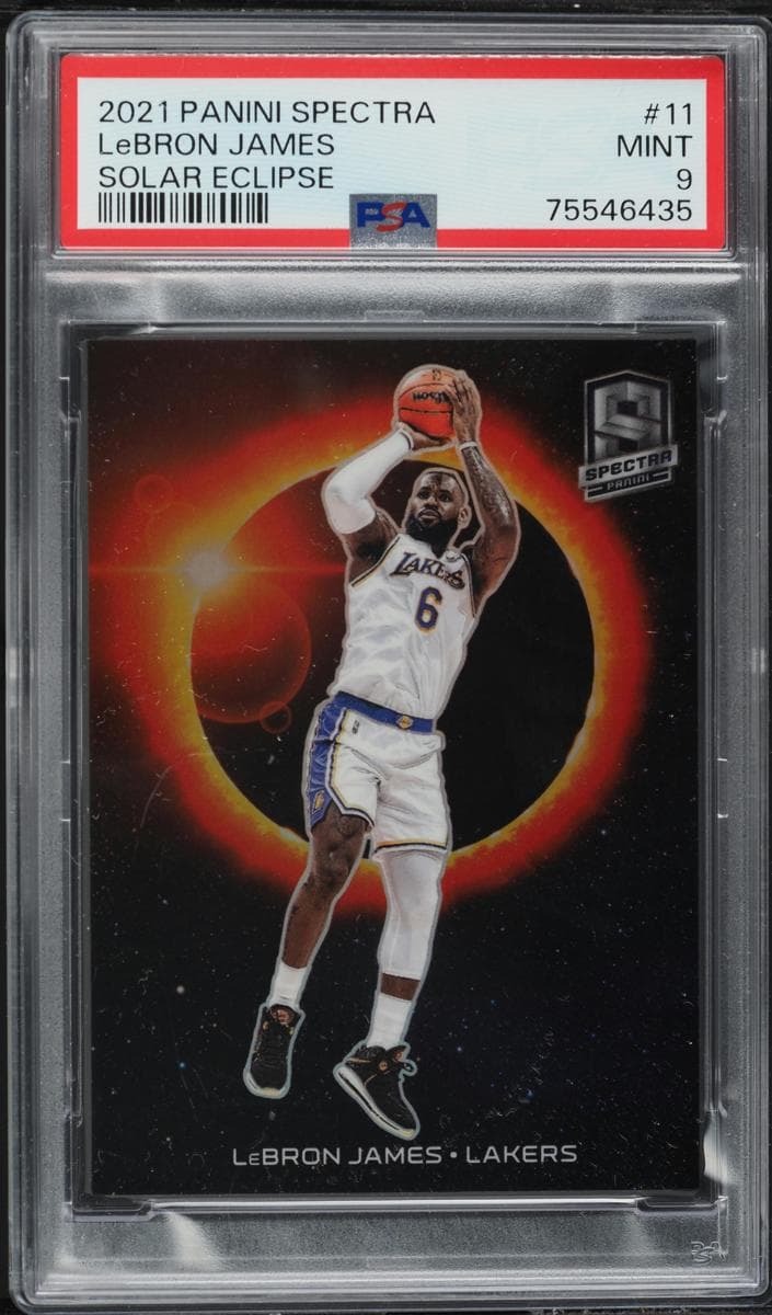 LeBron James 2021 panini Panini Spectra