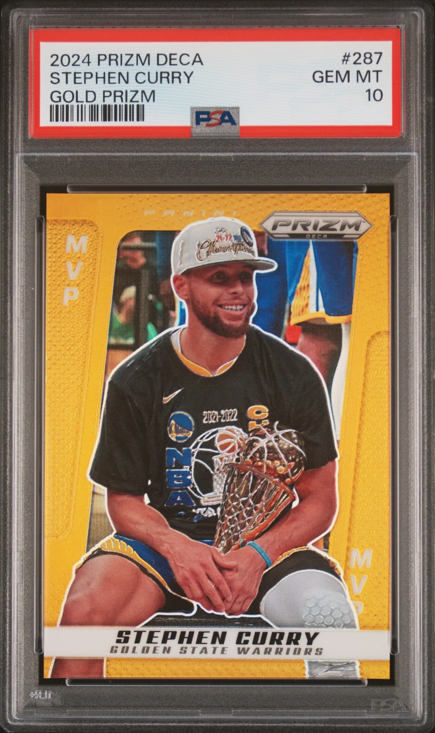 Stephen Curry 2024 panini Panini Prizm Deca