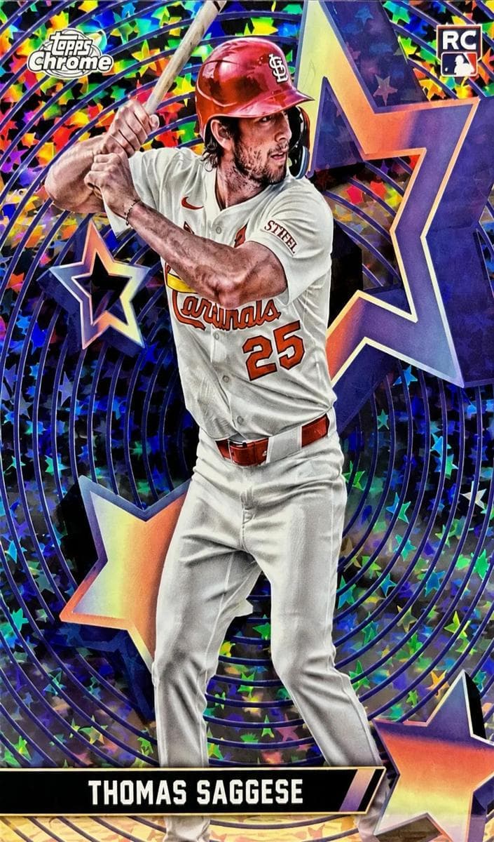 Thomas Saggese 2025 topps Topps Cosmic Chrome