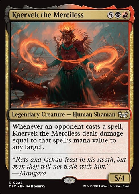 Kaervek the Merciless 2010 Magic: The Gathering