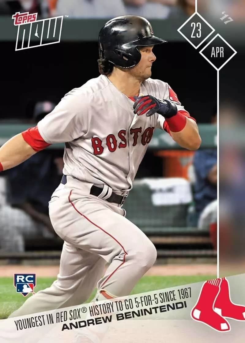 Andrew Benintendi 2017 topps