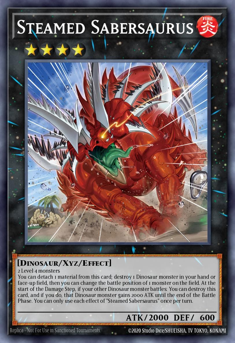 Steamed Sabersaurus 2025 Yu-Gi-Oh! Alliance Insight