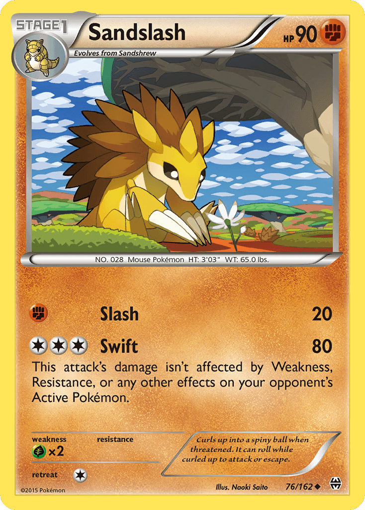 Sandslash 2012 Pokemon