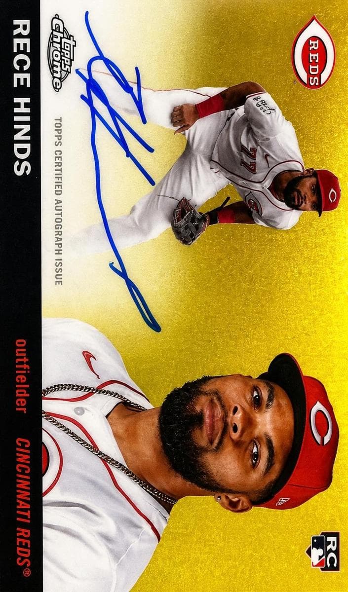 Rece Hinds 2025 topps Topps Chrome Platinum