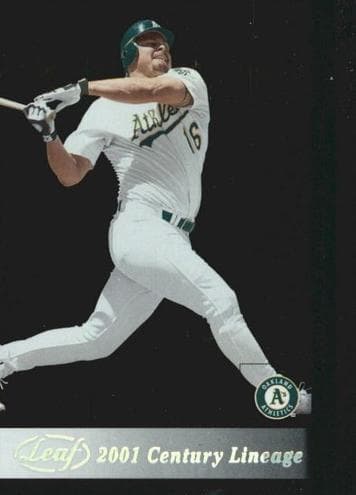 Jason Giambi 2002 leaf Leaf