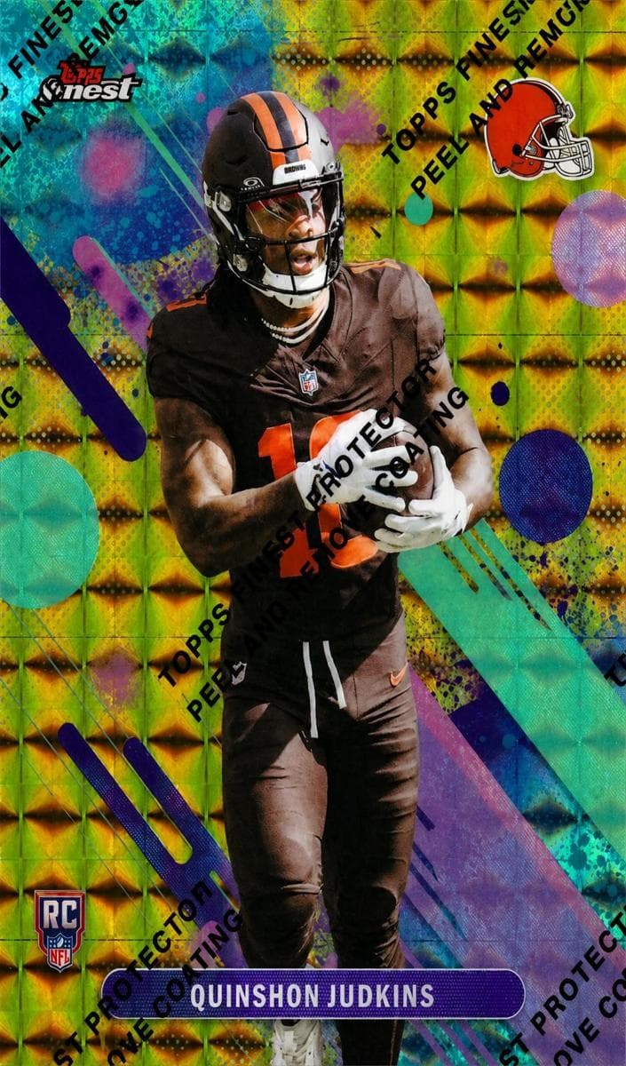 Quinshon Judkins 2025 panini Donruss Optic