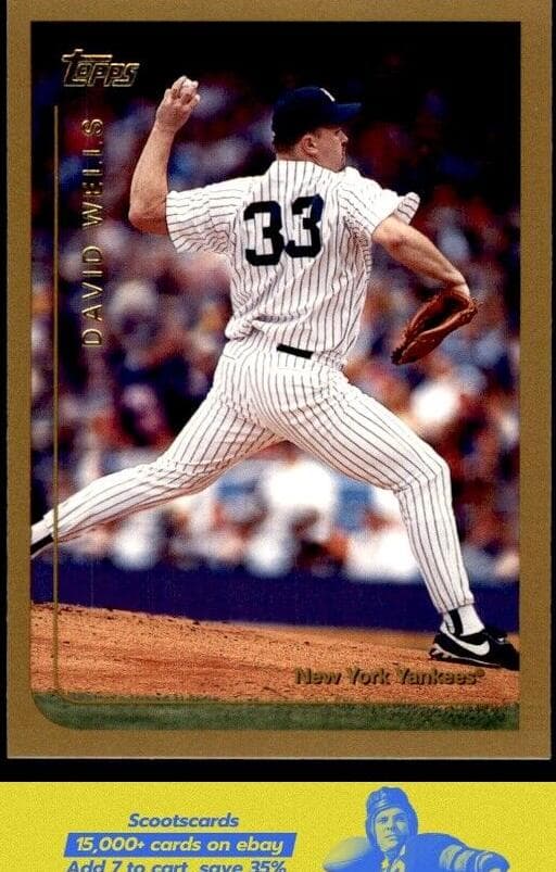 David Wells 1999 topps Topps