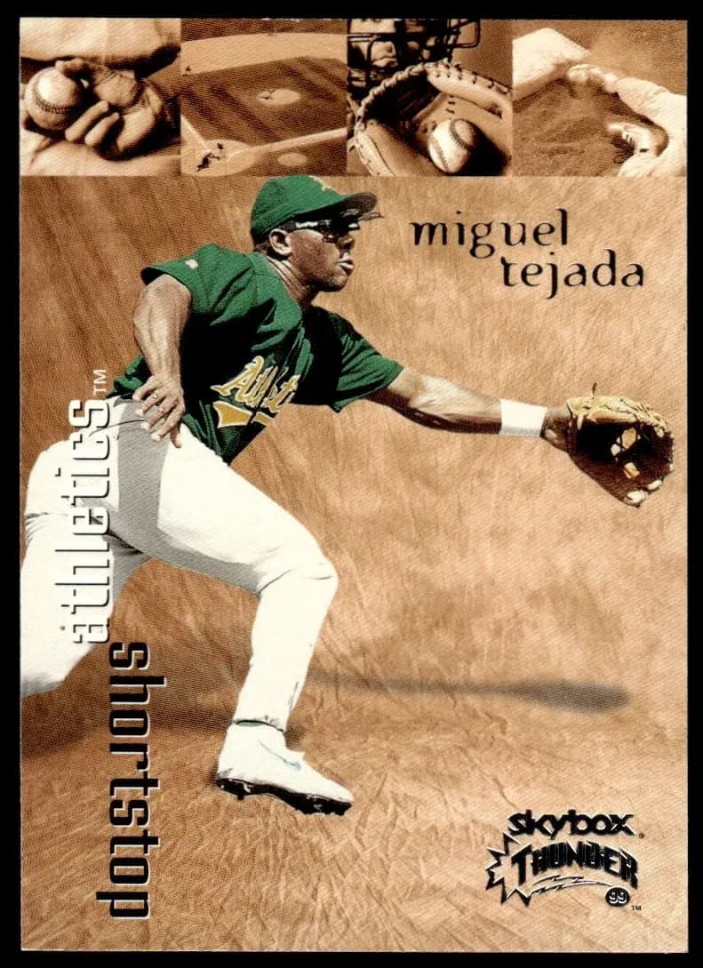 Miguel Tejada 1999 fleer SkyBox Thunder