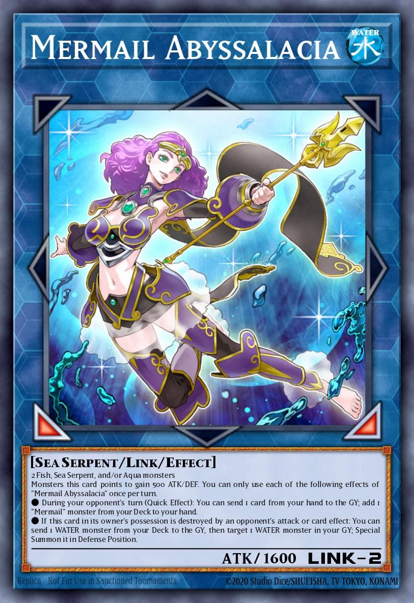 Mermail Abyssalacia 2019 Yu-Gi-Oh! Dark Neostorm