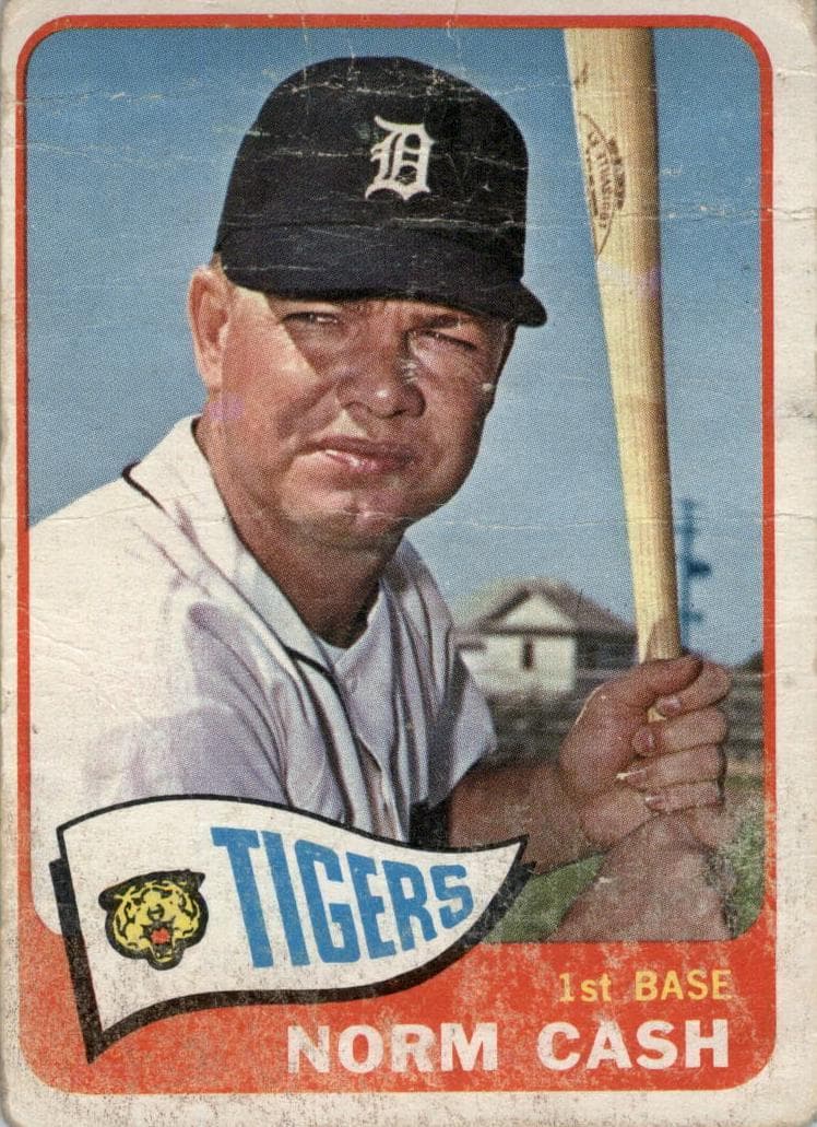 Norm Cash 1965 topps Topps