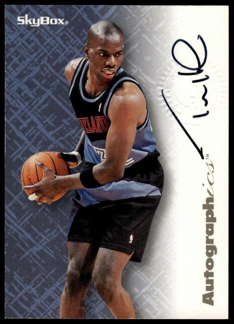 Tyrone Hill 1996 panini Hoops
