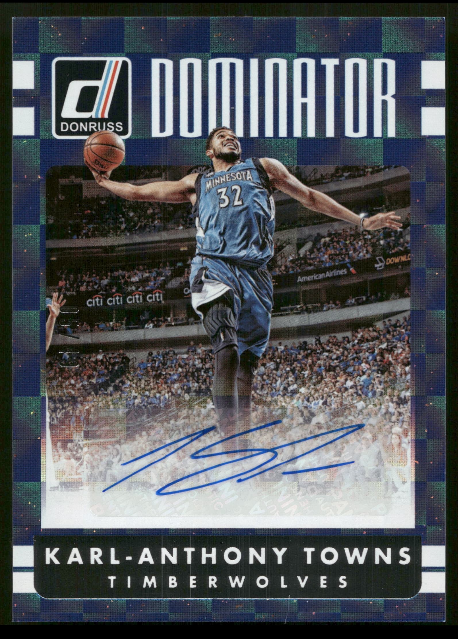 Karl-Anthony Towns 2016 panini
