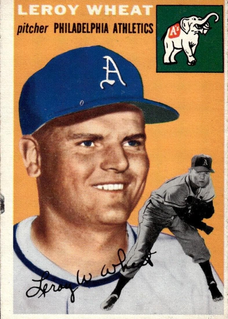 Leroy Wheat 1954 topps Topps
