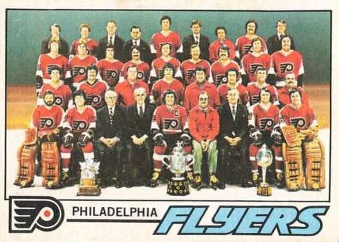 Philadelphia Flyers 1977 topps O-Pee-Chee