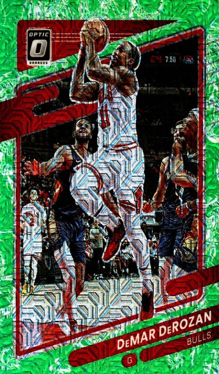 DeMar DeRozan 2021 panini Donruss Optic