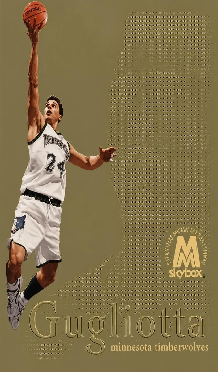 Tom Gugliotta 1998 skybox Molten Metal