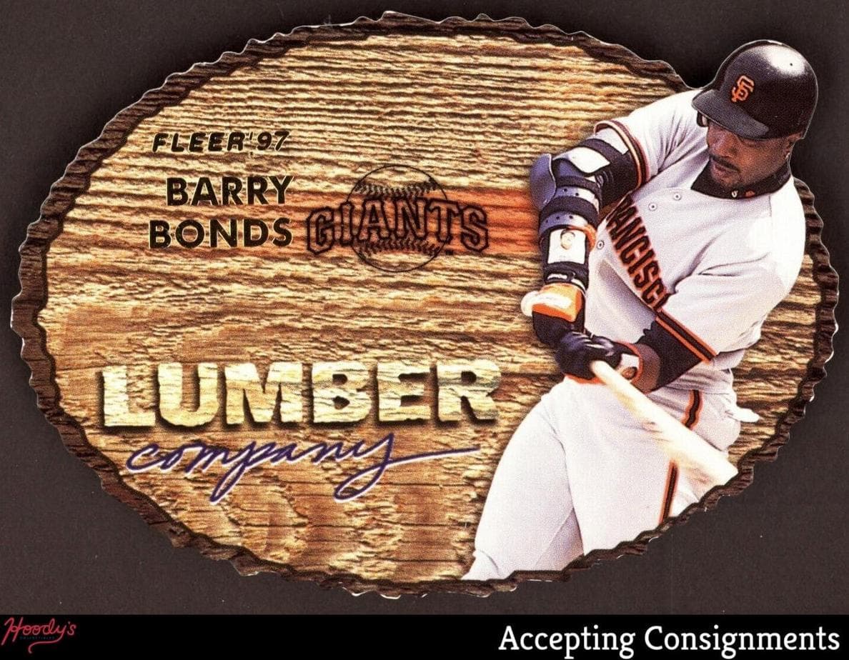 Barry Bonds 1997 fleer Fleer