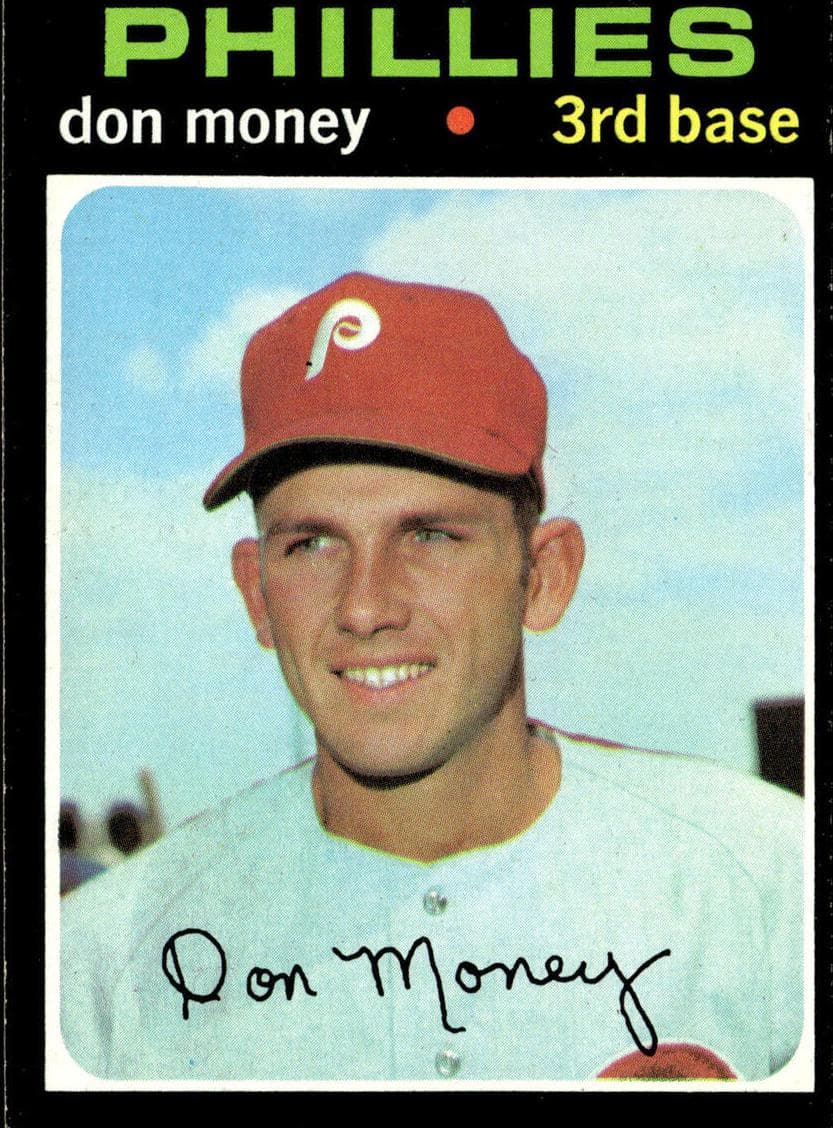 Don Money 1971 topps Topps