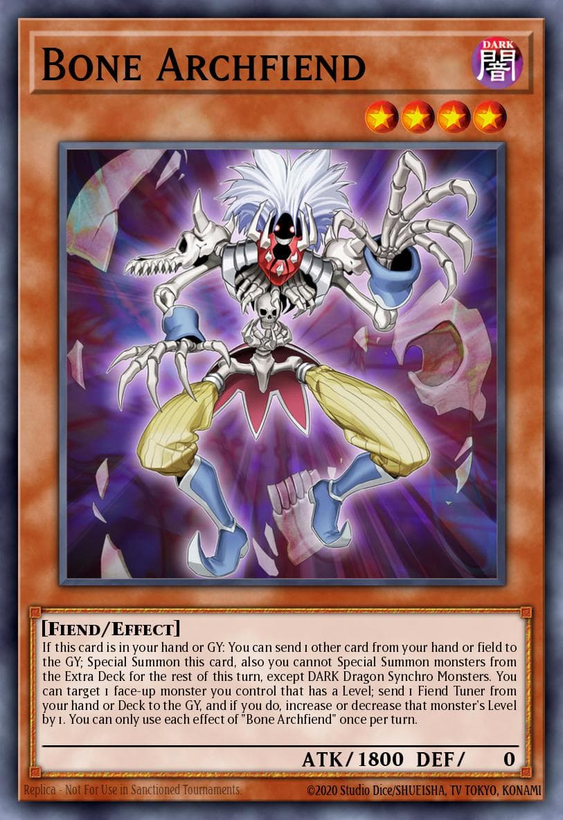 Bone Archfiend #SDCK-EN003