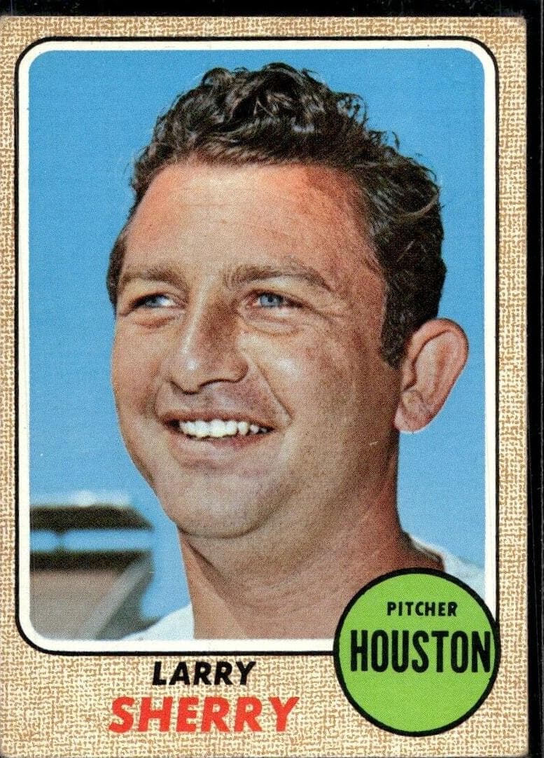 Larry Sherry 1968 topps Topps