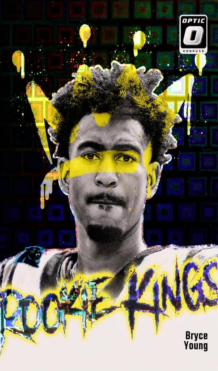 Bryce Young 2023 panini Donruss Optic