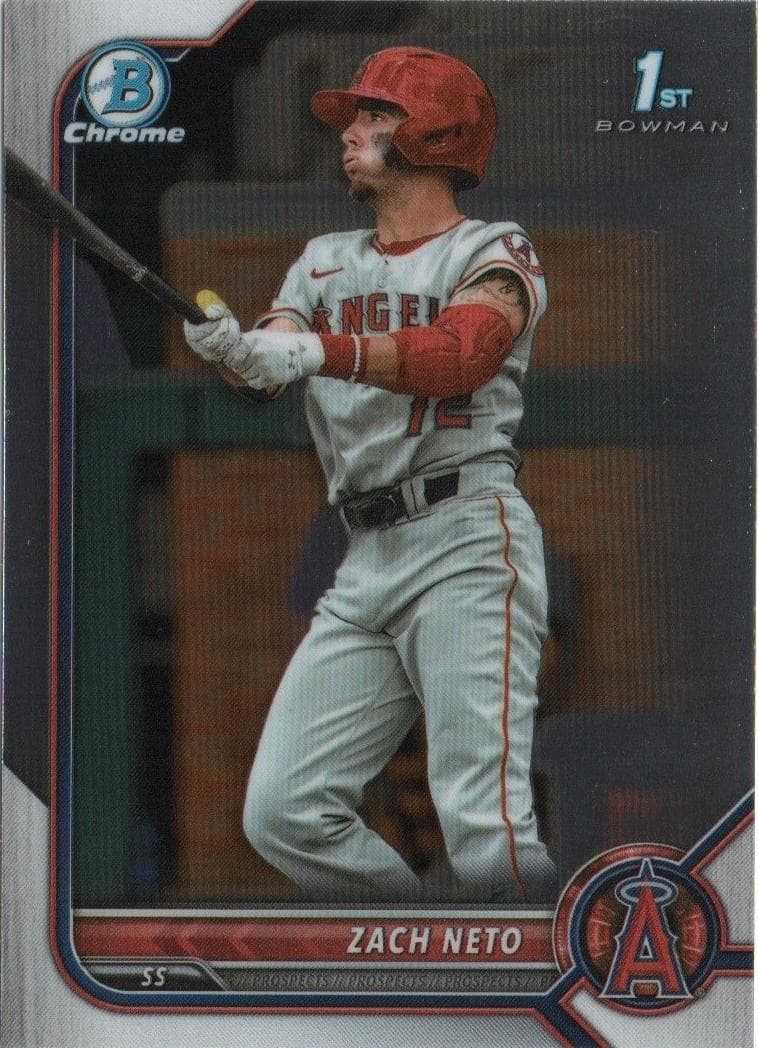 Zach Neto 2022 bowman