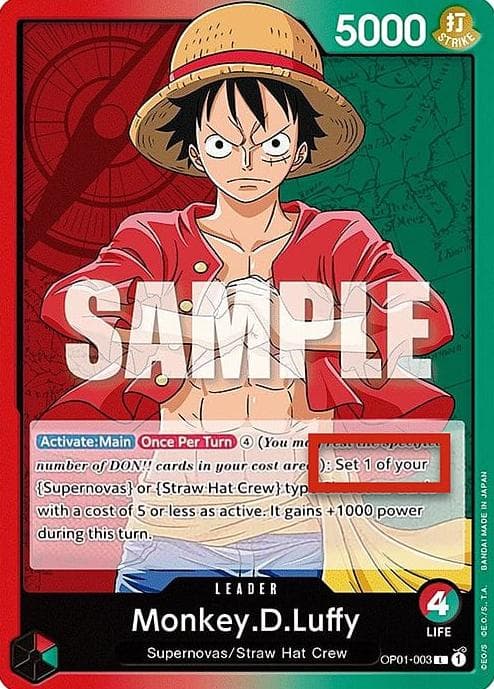 Monkey.D.Luffy #OP01-003