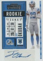Jeff Okudah 2020 panini Panini Contenders