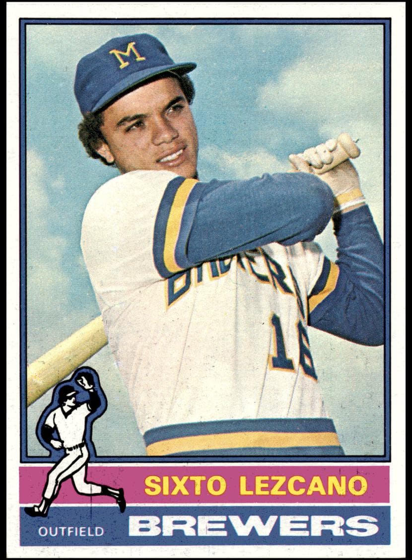 Sixto Lezcano 1976 topps Topps