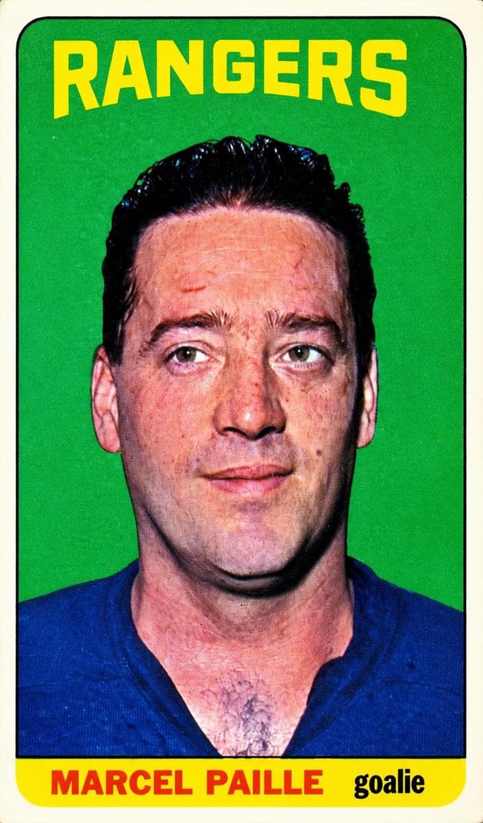 Marcel Paille 1964 topps Topps