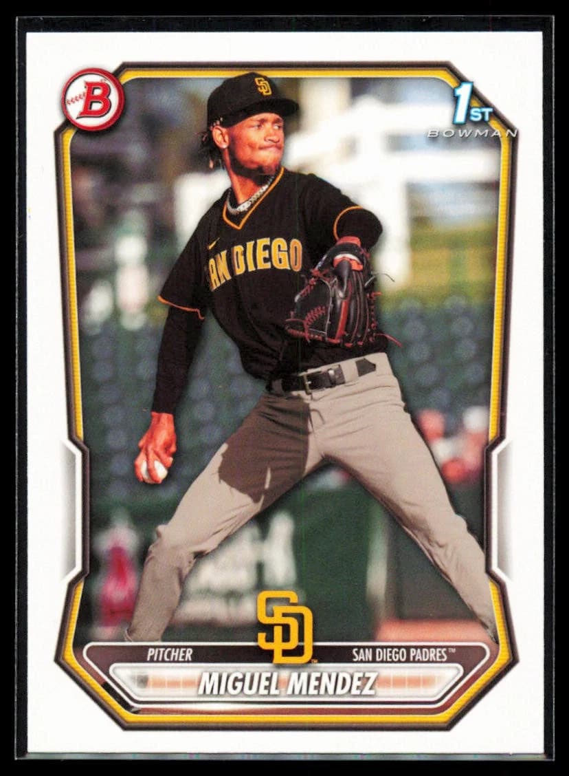 Miguel Mendez trading card