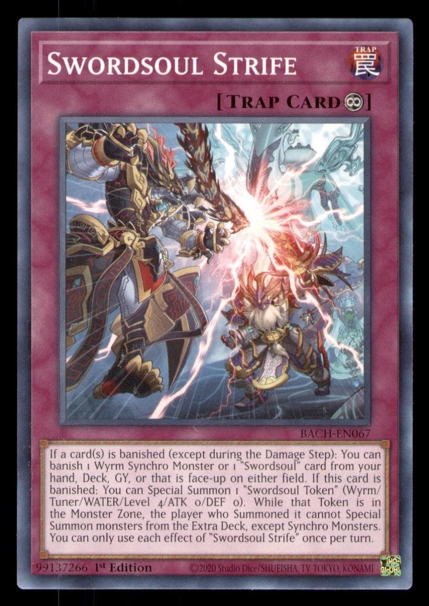 Swordsoul Strife 2022 Yu-Gi-Oh!