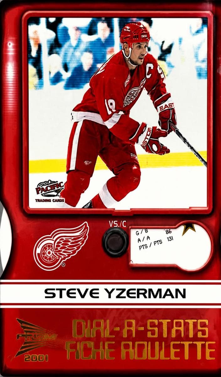 Steve Yzerman 2000 topps