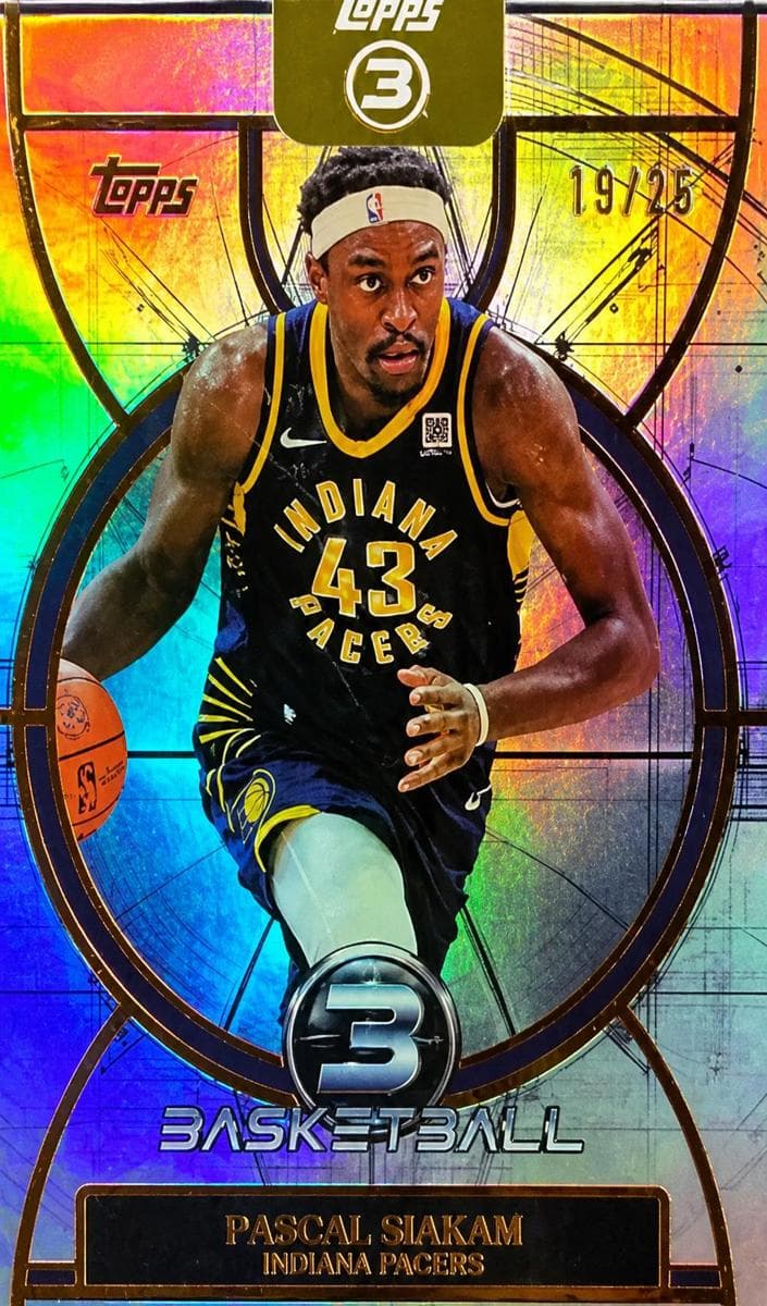 Pascal Siakam 2025 topps Topps 3