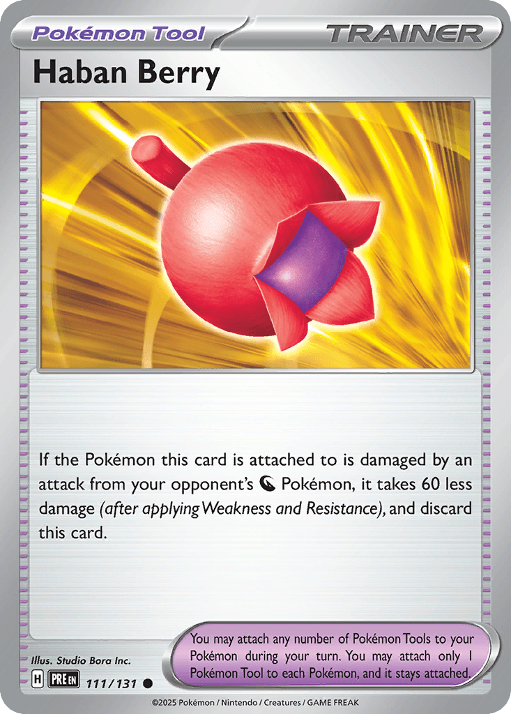 Haban Berry 2025 Pokemon