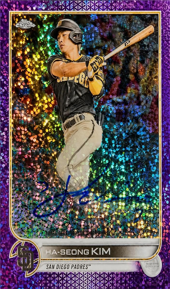 Ha-Seong Kim 2022 topps Topps Chrome