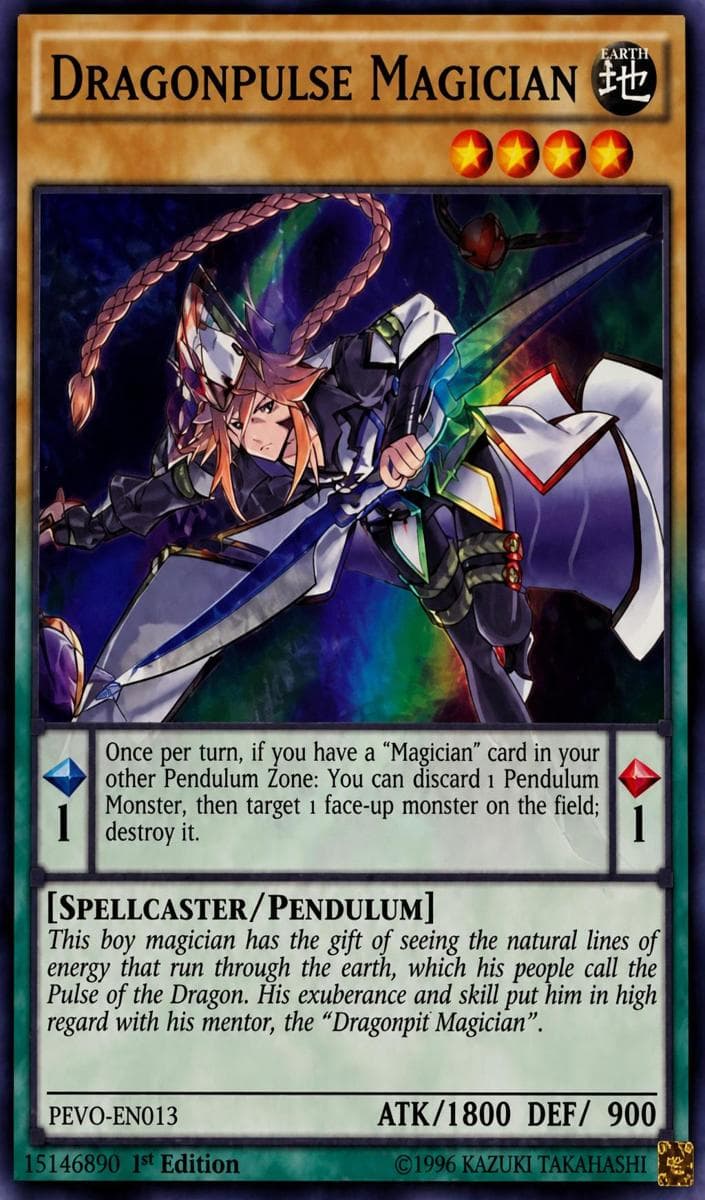 Dragonpulse Magician #PEVO-EN013