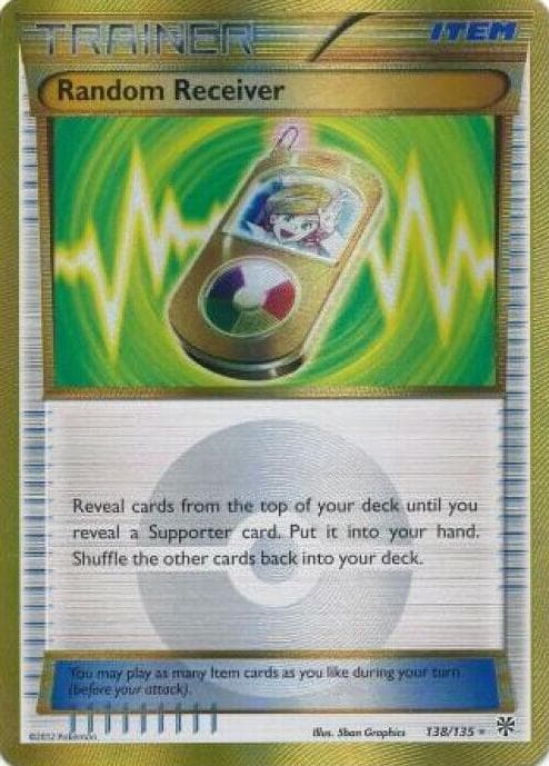 Random Receiver trading card