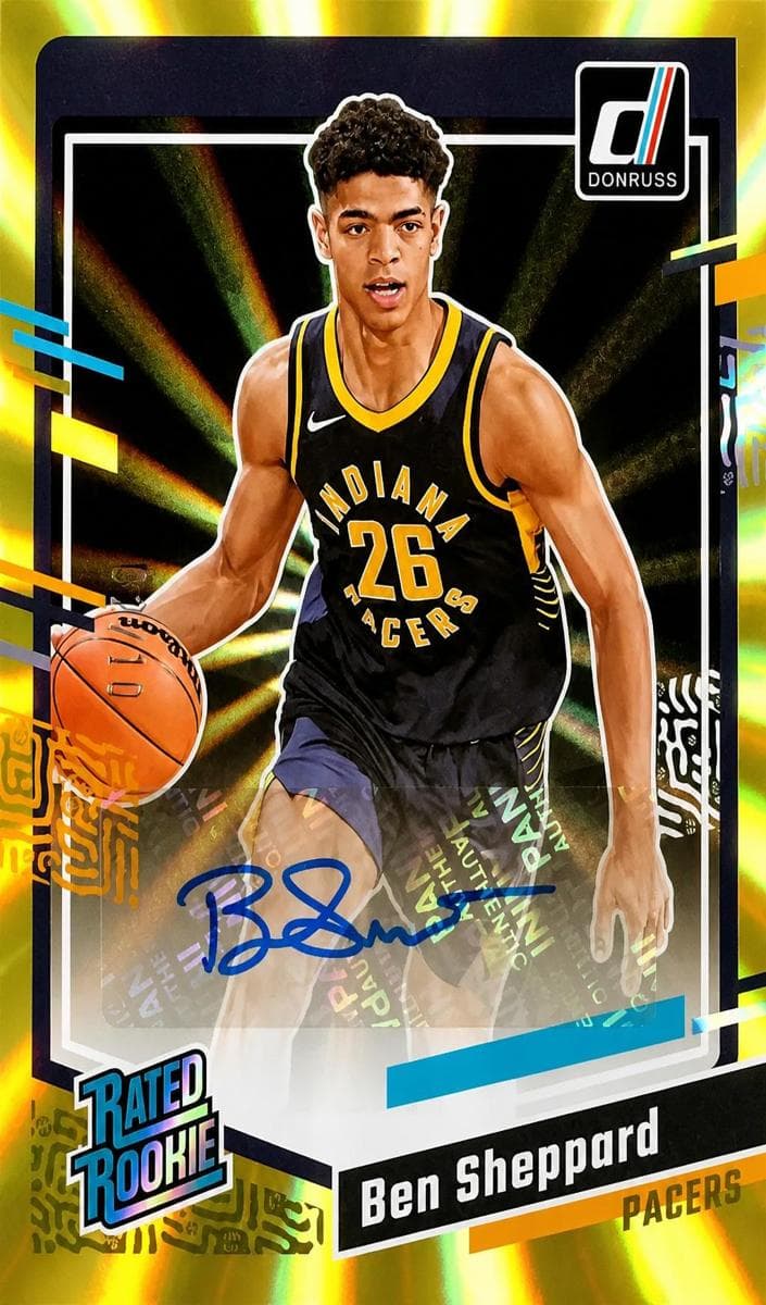 Ben Sheppard 2023 panini Donruss