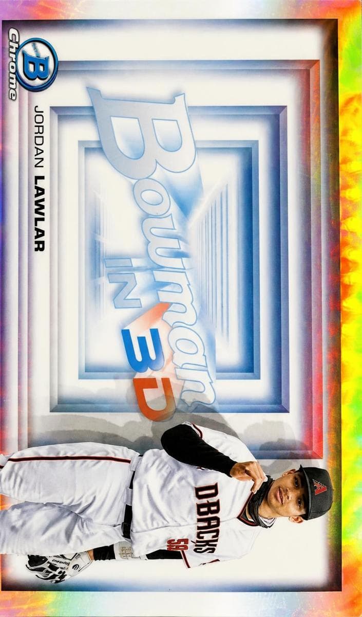 Jordan Lawlar 2022 bowman Bowman
