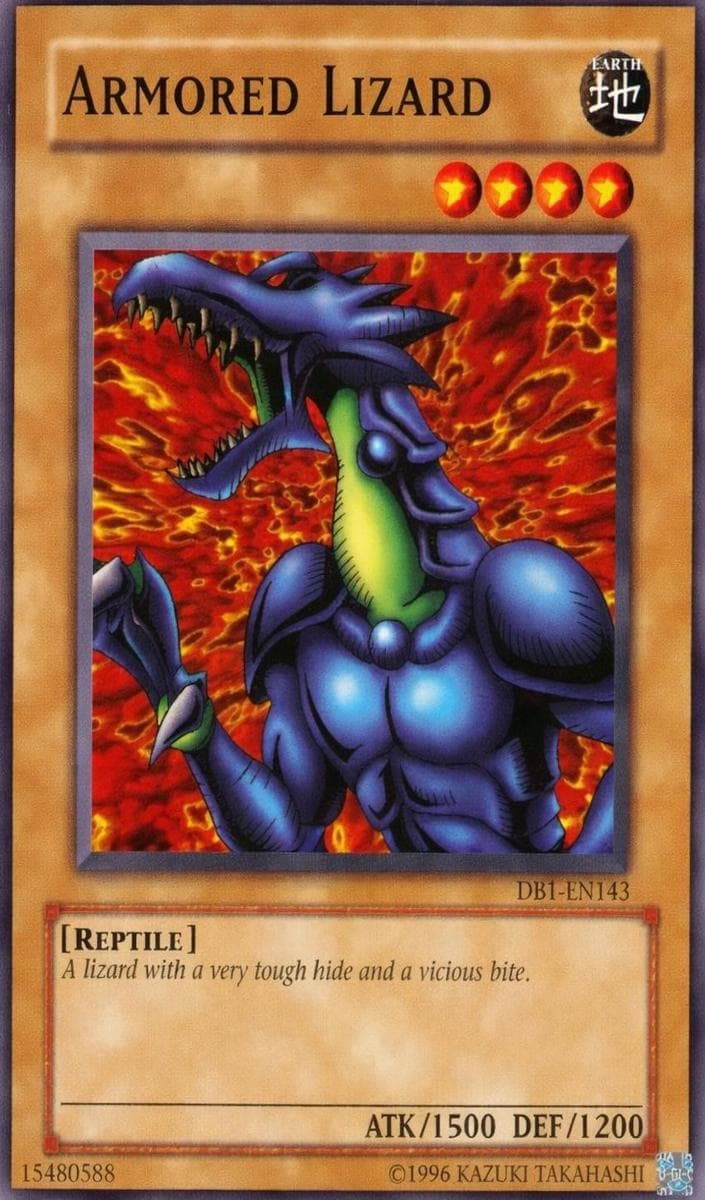 Armored Lizard 2004 Yu-Gi-Oh! Dark Beginning 1