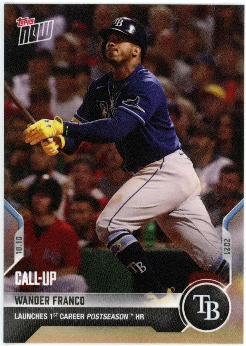 Wander Franco 2021 topps Now