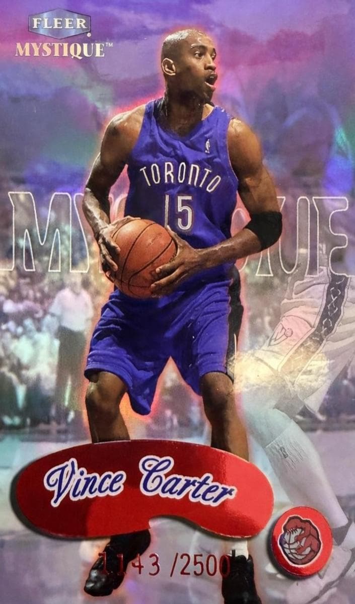 Vince Carter 1999 fleer Mystique