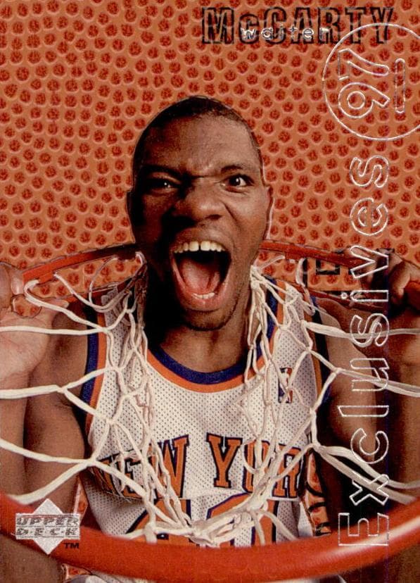 Walter McCarty 1996 upper-deck Upper Deck